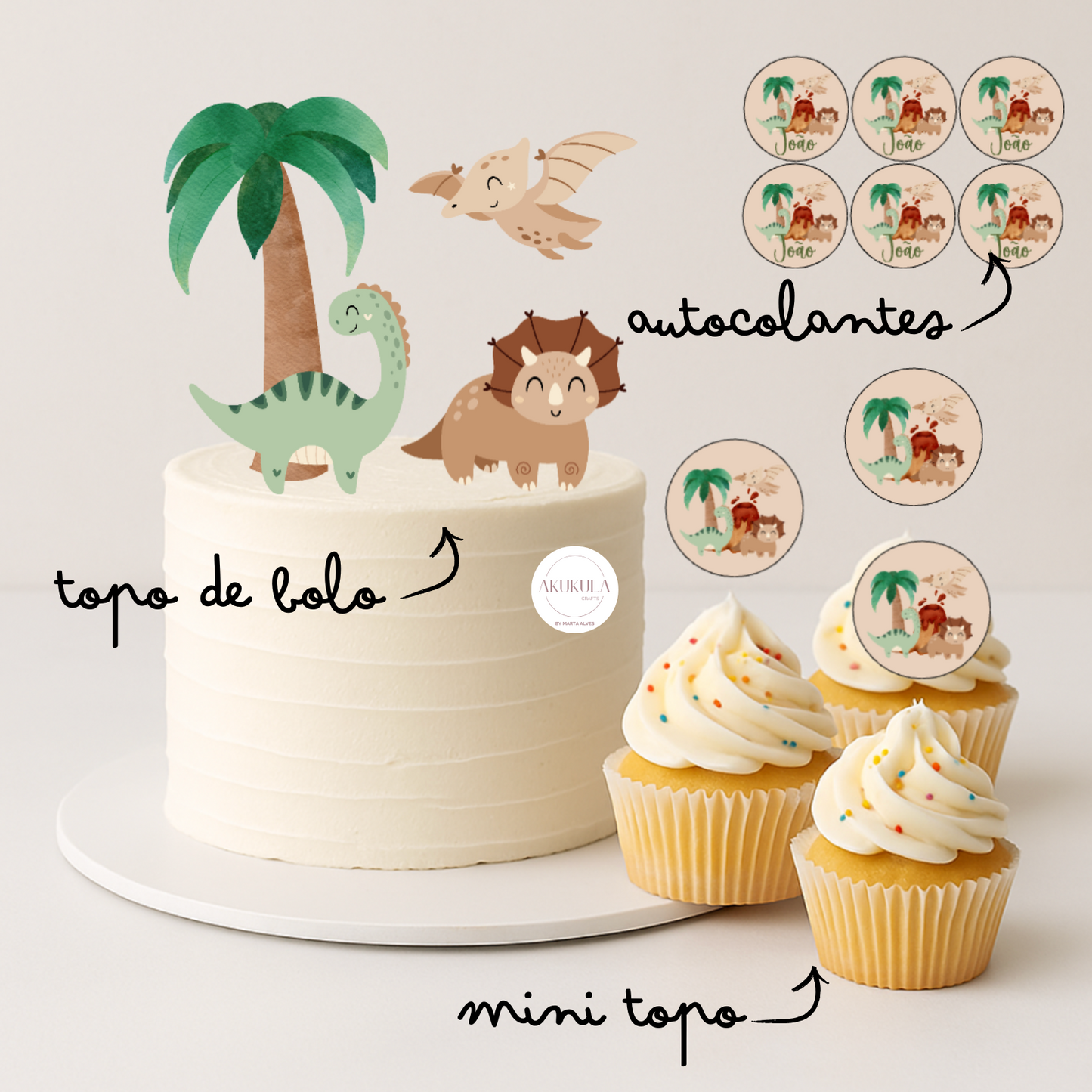 Pack Festa Mini - Dinossauros