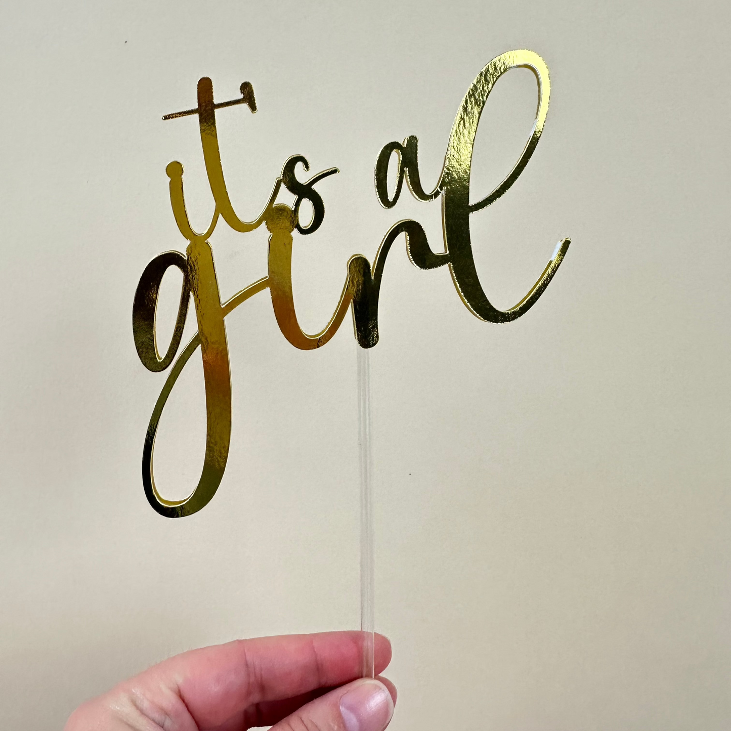 Topo de bolo "It's a boy"