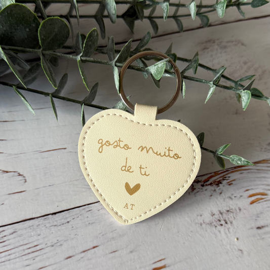 Porta chaves coração