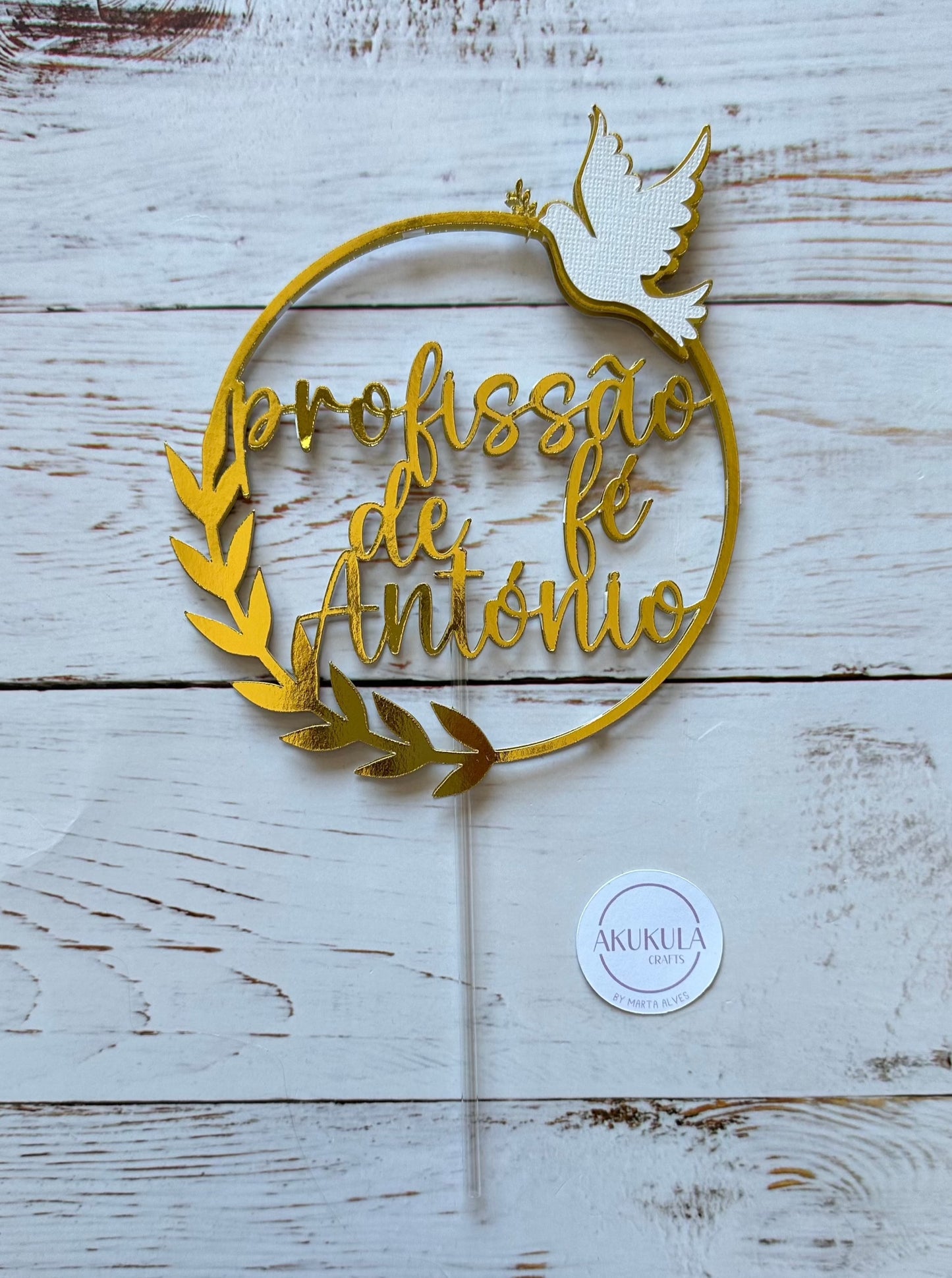 Topo de bolo Cerimónia Religiosa