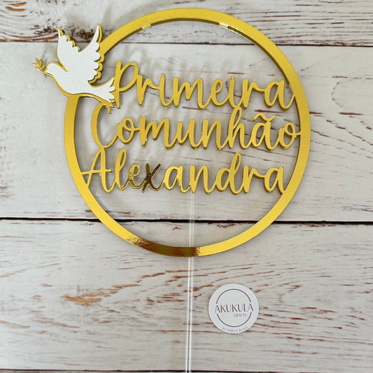 Topo de bolo Cerimónia Religiosa