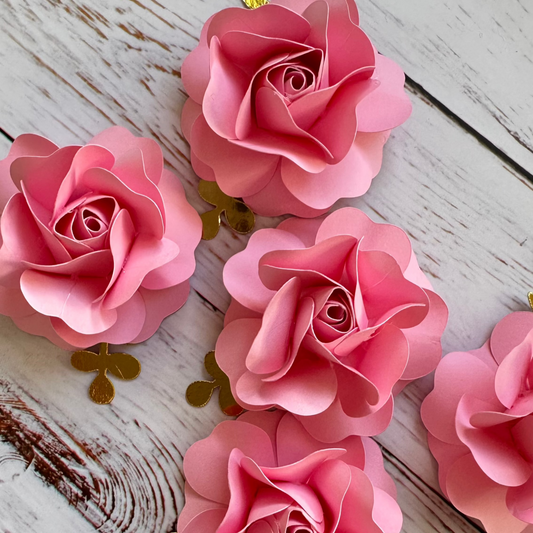 Rosas de papel