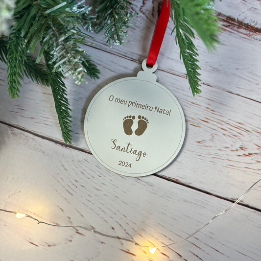 ornamento primeiro natal