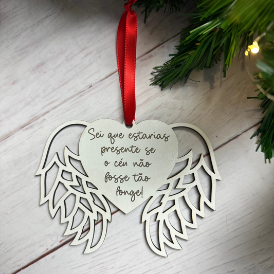 ornamento natal asas