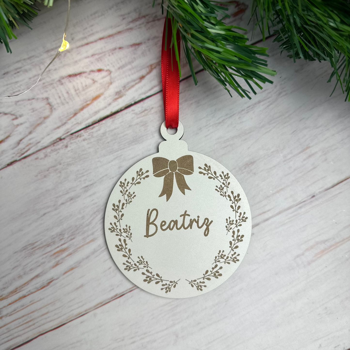 ornamento natal nome