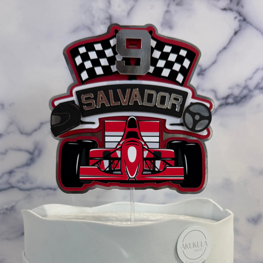 Topo de Bolo Fórmula 1