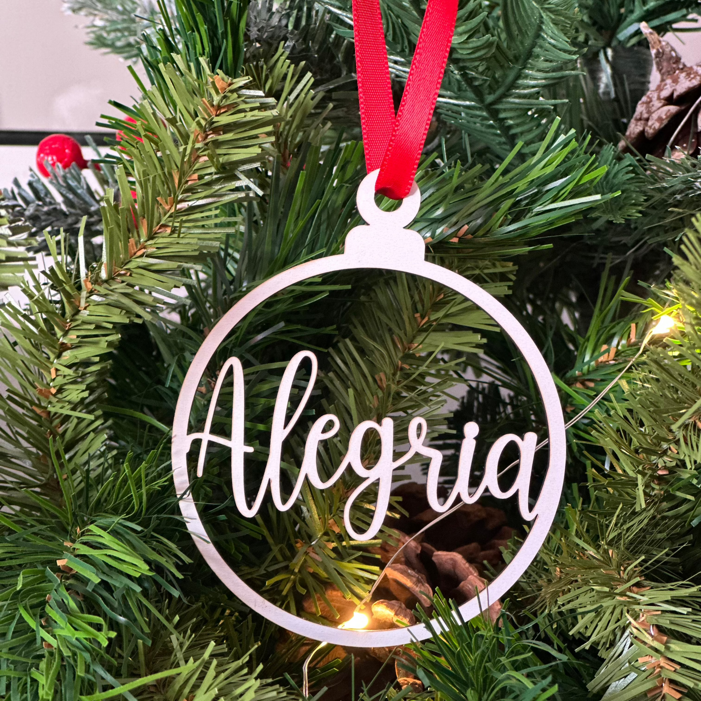 ornamento natal alegria