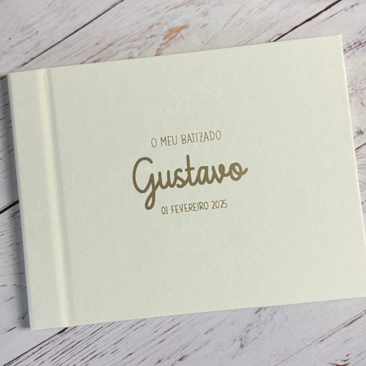 Livro de honra personalizado