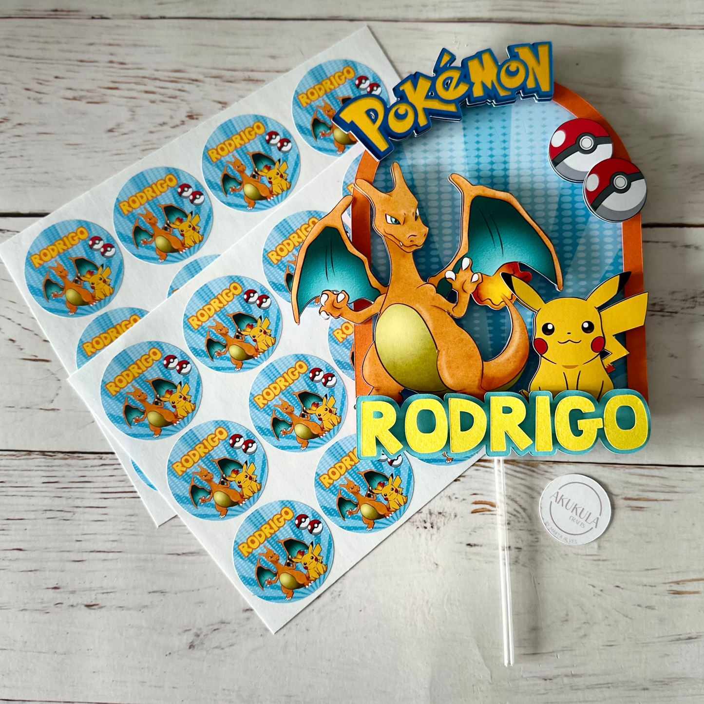 adesivo pokemon