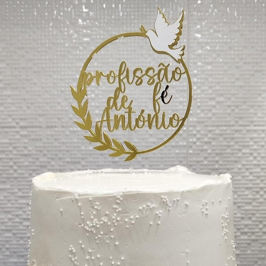 Topo de bolo Cerimónia Religiosa