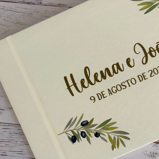 Livro de honra personalizado A4