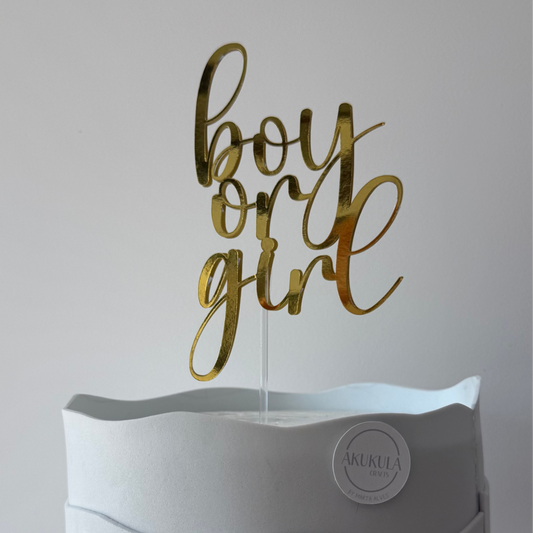 topo bolo boy or girl papel