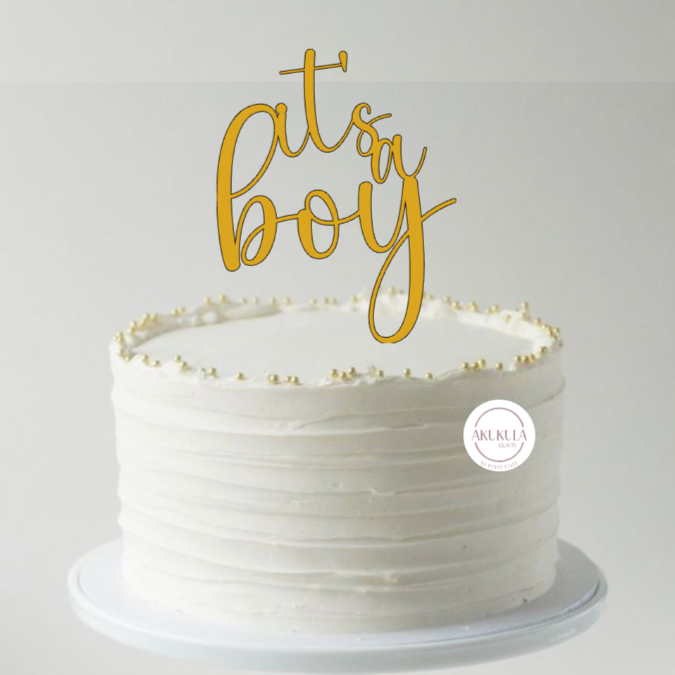 topo bolo it's a boy