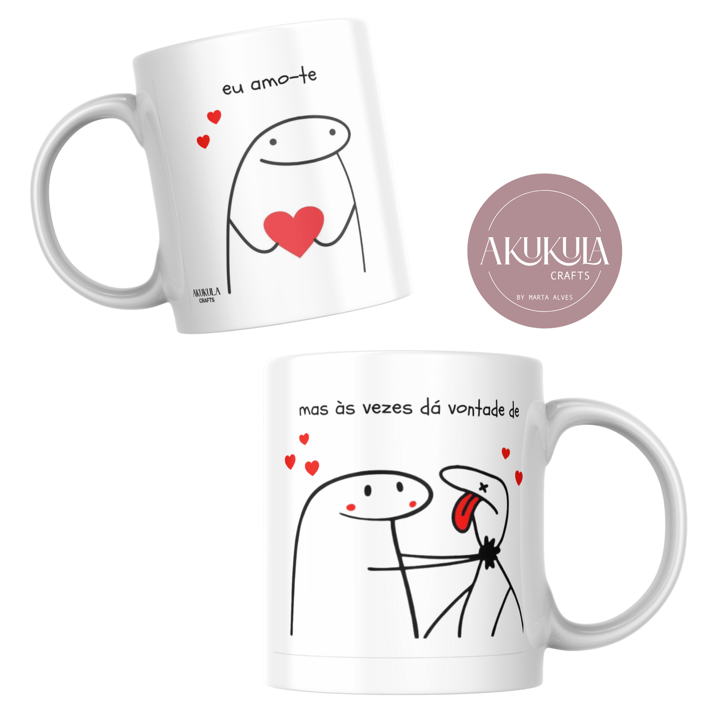 Caneca Flork Namorados