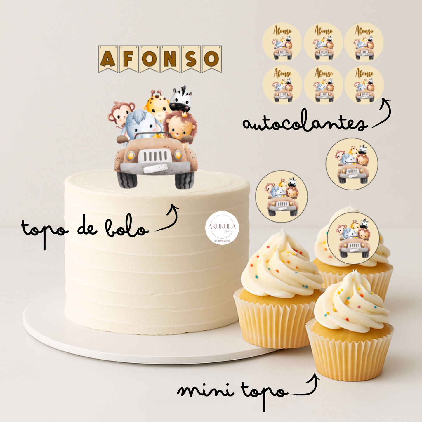 Pack Festa Mini - Safari