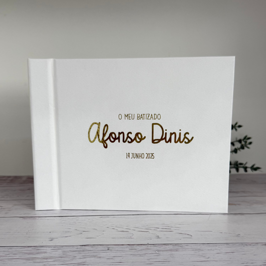 Livro de honra personalizado A4