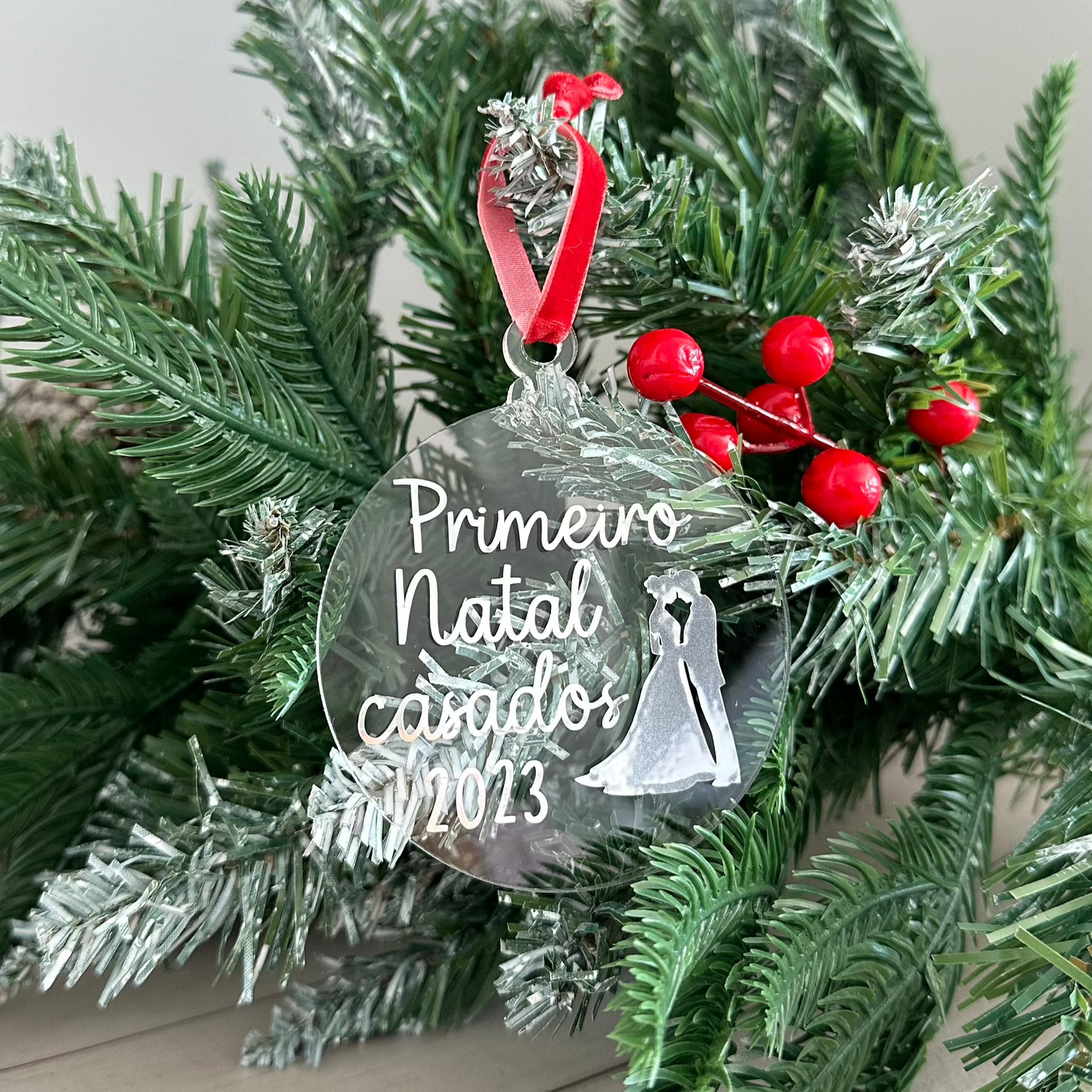 Ornamento Natal Casados