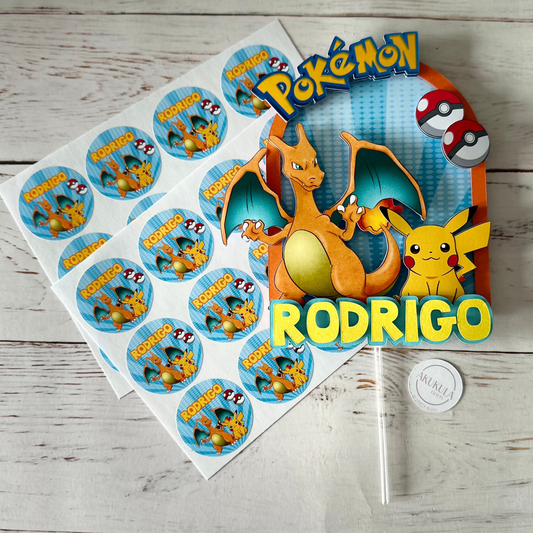adesivo pokemon