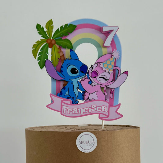 bolo stitch e angel