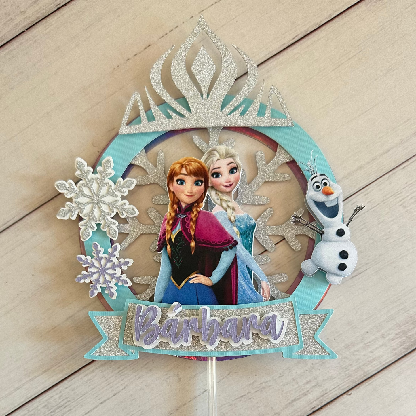 topo bolo frozen Olaf