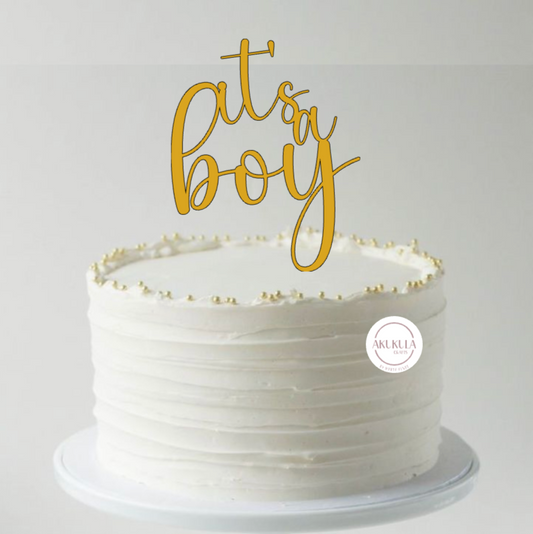 topo bolo it's a boy